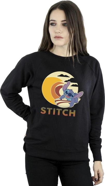 Actual product image Disney Womens/Ladies Lilo & Stitch Summer Waves Sweatshirt (S)