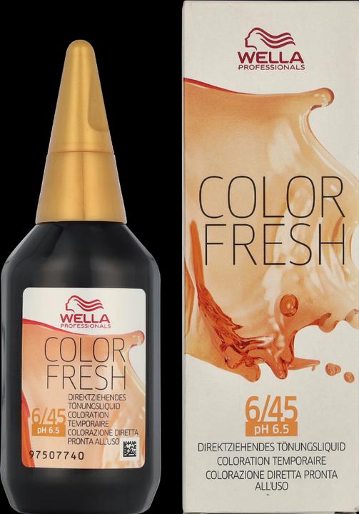 Actual product image Wella Color Fresh Acid (6/45 dark blond red-mahogany)