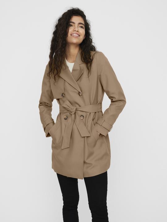Immagine prodotto Vero Moda Cappotto con collo a bavero trench (XS)