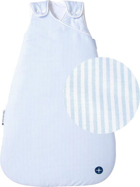 Blau-Weiss gestreift