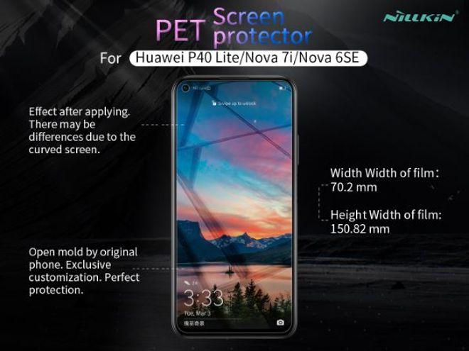 Actual product image Nillkin Super Clear Series Protective Film (1 Piece, Huawei P40 Lite)