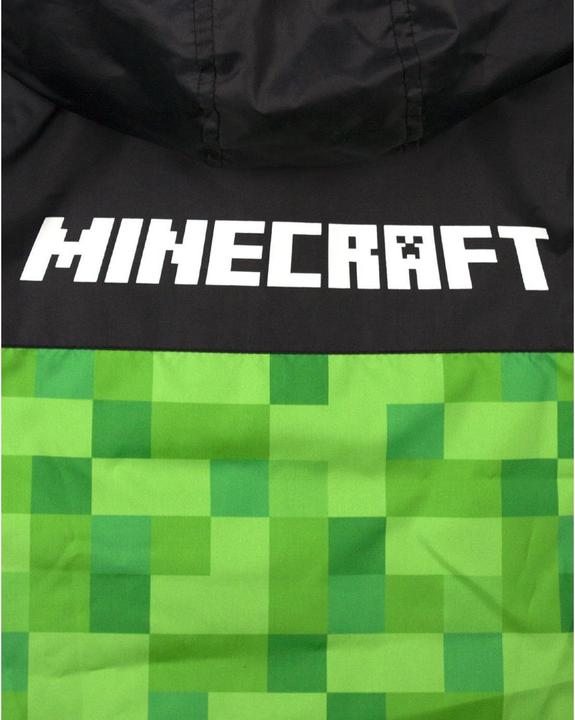 Immagine prodotto Minecraft Giacca impermeabile da ragazzo con cappuccio (140)
