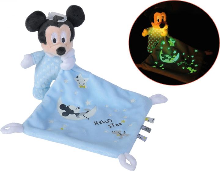 Produktbild Simba Disney Mickey GID Schmusetuch, Starry