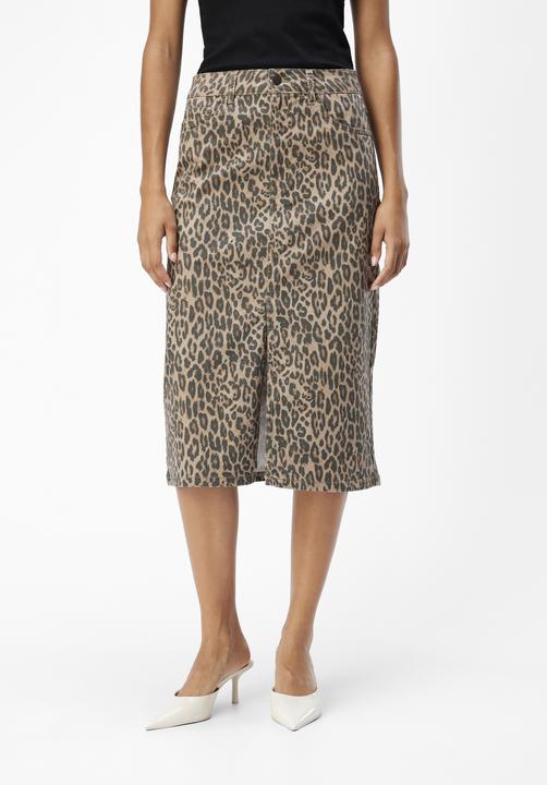 Produktbild Object Leoprint Jeansrock (XL)