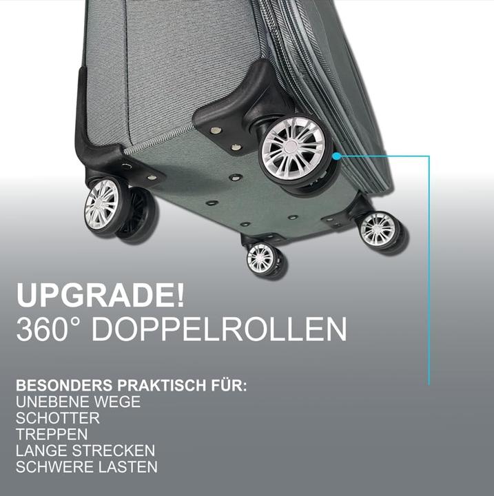 Actual product image My Travel Bag 3-teiliges Reisekoffer-Set (88 l, Hand luggage (up to 50 litres), M (50 - 90l))