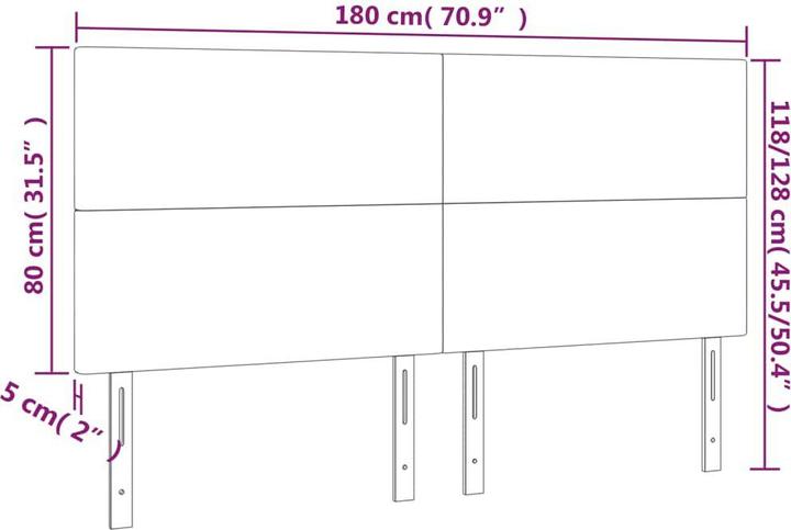 Produktbild VidaXL Roberto (180 x 5 x 128 cm)