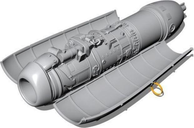 Produktbild CMK Heinkel He 162A Engine (BMW 003 jet engine)