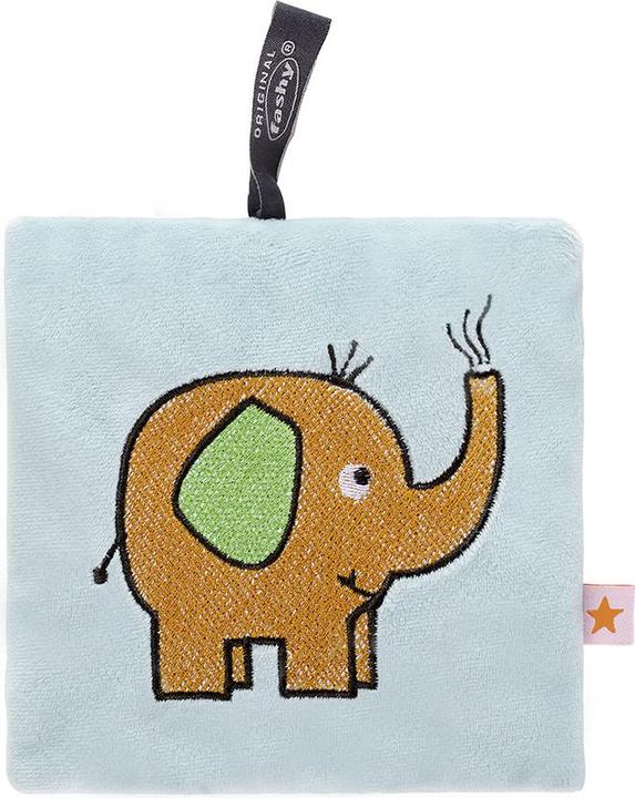Produktbild Fashy Wärmekissen Elefant türkis mit Rapssamenfüllung Flauschbezug abnehmbar/waschbar (0.50 l)