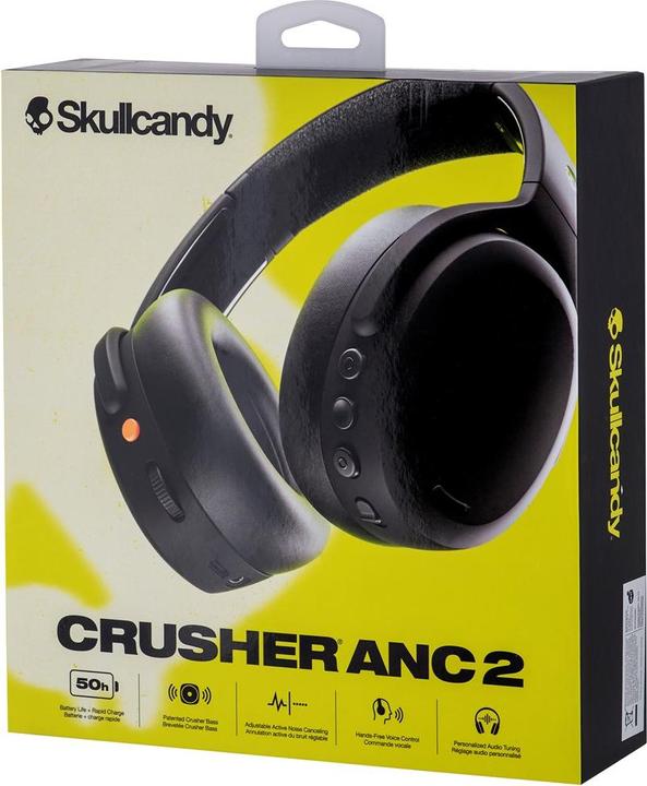 Produktbild Skullcandy Crusher 2 (ANC, 50 h, Kabellos, Kabelgebunden)