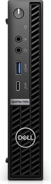 Produktbild Dell OptiPlex 7000 i7-12700T MFF Intel® Core™ i7 DDR4-SDRAM SSD Windows 11 Pro Mini PC Black (Intel Core i7-12700T, 16 GB, 512 GB, UHD Graphics 770)