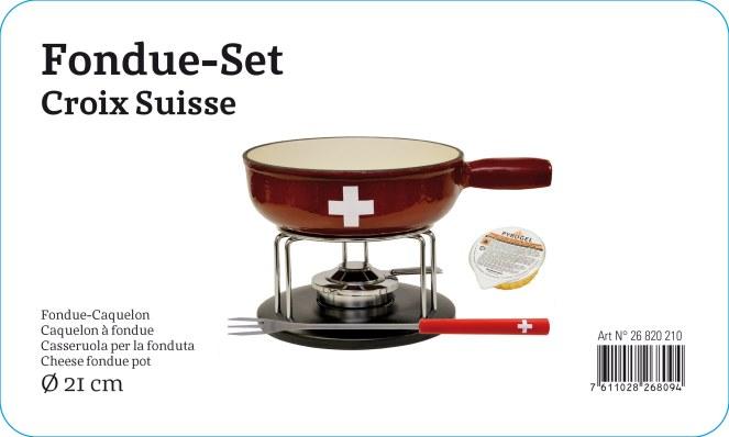 Immagine prodotto Heidi Cheese Line Set per fonduta Edel/Swiss (Fondue di formaggio)