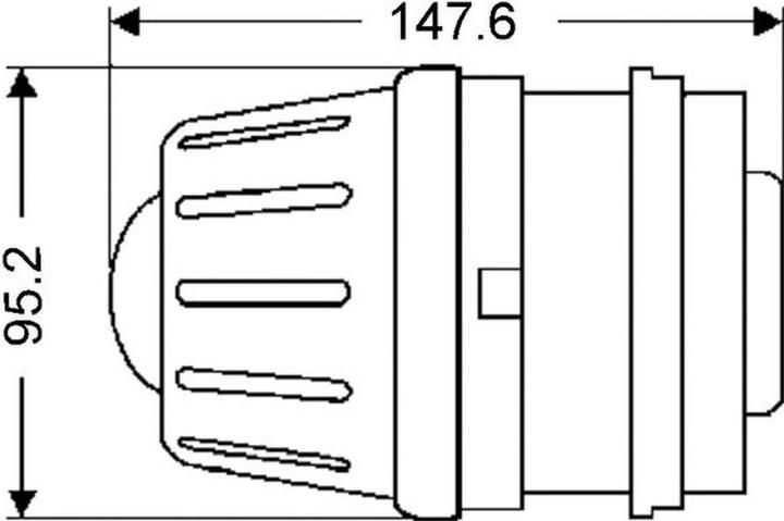 Image du produit Hella Phare halogène DE 1BL 009 071-081