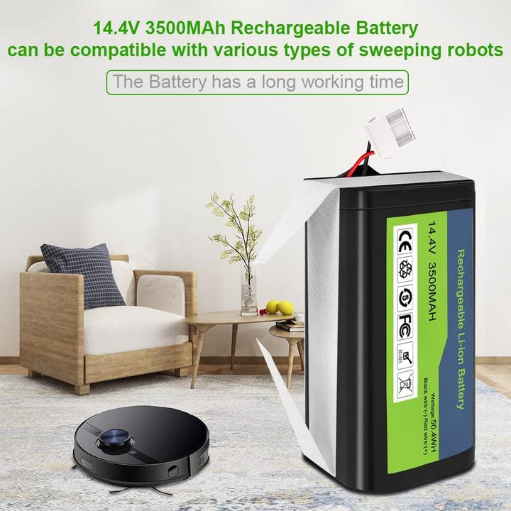 Actual product image Tesvor X500 battery