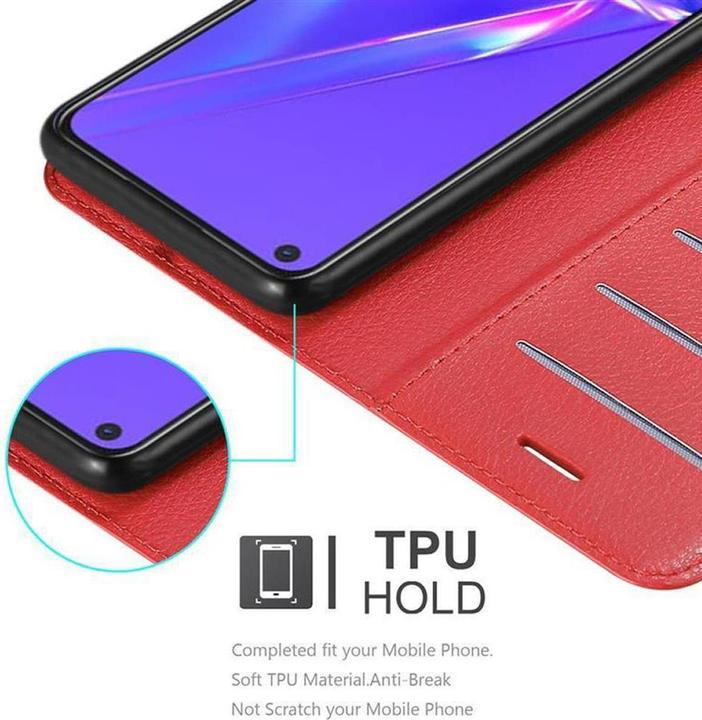 Actual product image Cadorabo Book with stand function cover (Oppo A72)