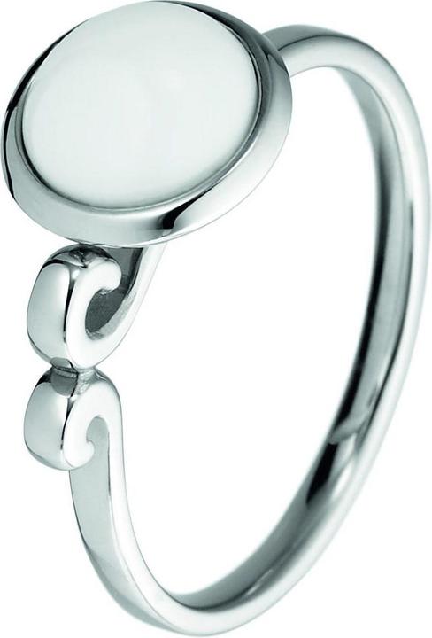 Image du produit Xen Bague avec céramique blanche de 8 mm (56)