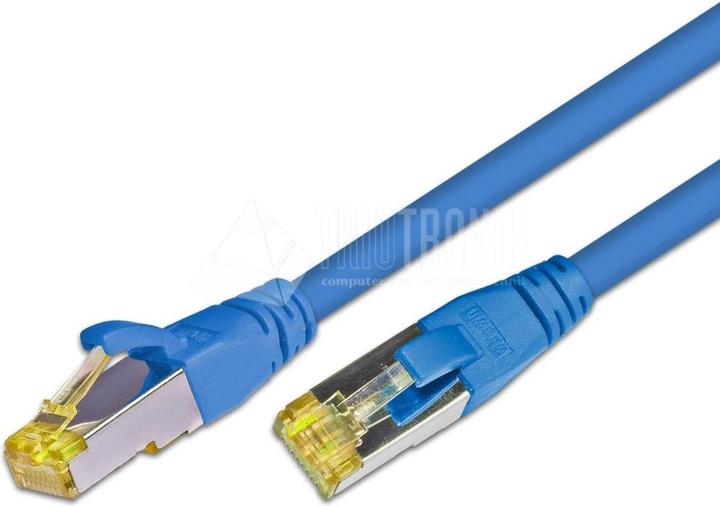 Wirewin Patch cable: S/FTP, 25m, blue (S/FTP, CAT6a, 25 m)