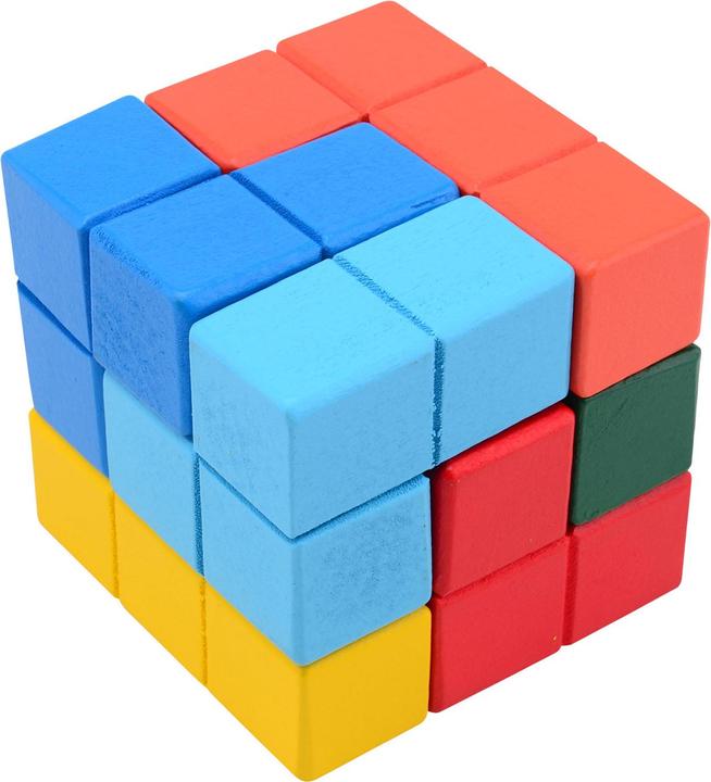 Johntoy Cubo di Rubik in legno (3 x 3)