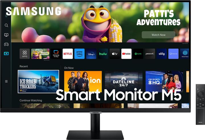 Immagine prodotto Samsung Smart Monitor M5 LS27CM500EUXEN (1920 x 1080 pixel, 27")