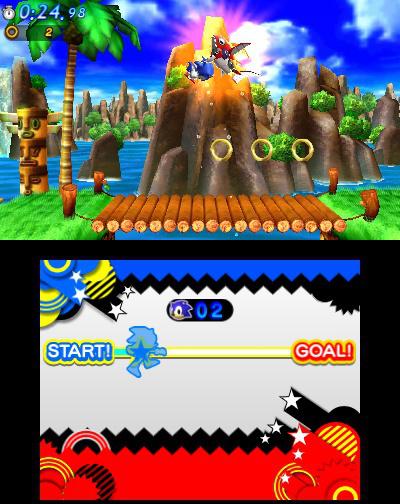 Actual product image Sega Sonic Generations, 3DS English Nintendo 3DS (3DS, EN)