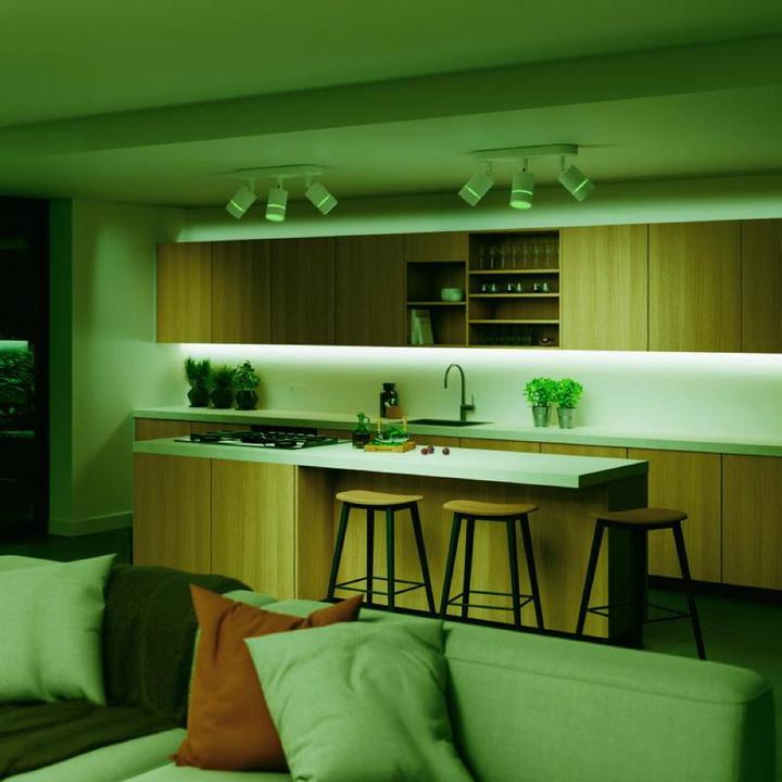 Actual product image Müller Licht Spots, white+color LED indoor wall and ceiling lights (1800 lm)