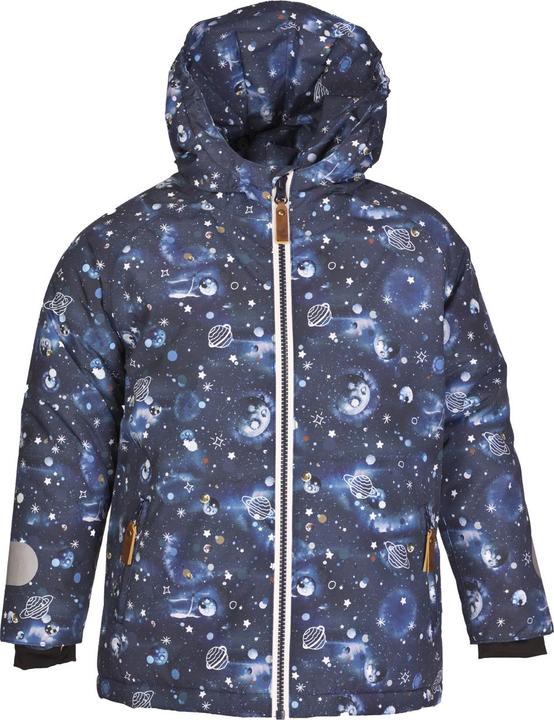 navy galaxy print