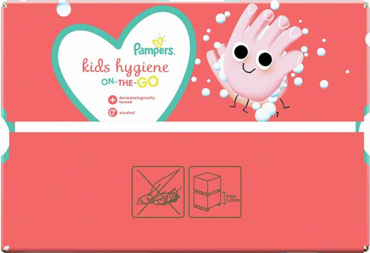 Produktbild Pampers Kids Hygiene On-The-Go Wipes. 9 Pack, 360 Serv.