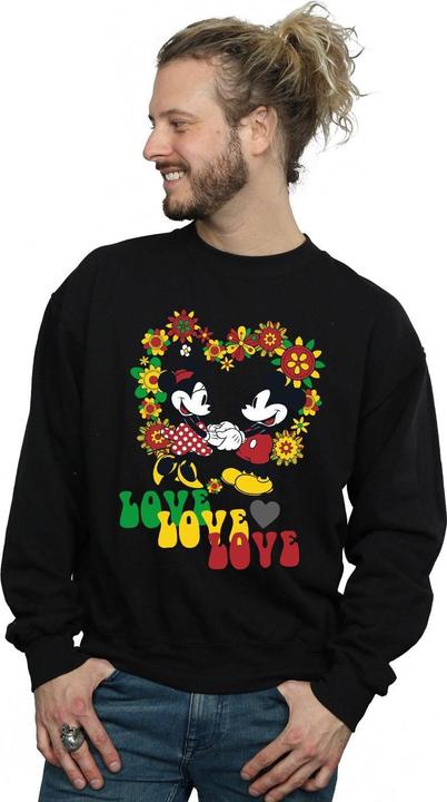 Produktbild Disney Mickey And Minnie Mouse Hippie Love Sweatshirt (XL)