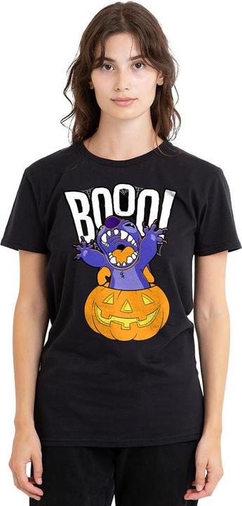 Produktbild Lilo & Stitch Laughing Pumpkin TShirt (M)
