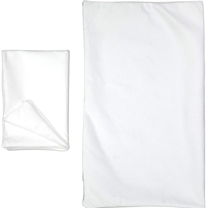 Produktbild Casativo 2 wasserdichte Kissenbezüge mit Reissverschlüssen, 50 x 80 cm, Made in Italy (Kopfkissenbezug, 50 x 80 cm)