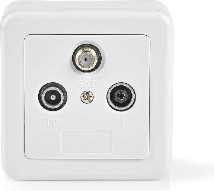 Actual product image Nedis Wall socket p Antenna 1 x F-output (Plug socket)