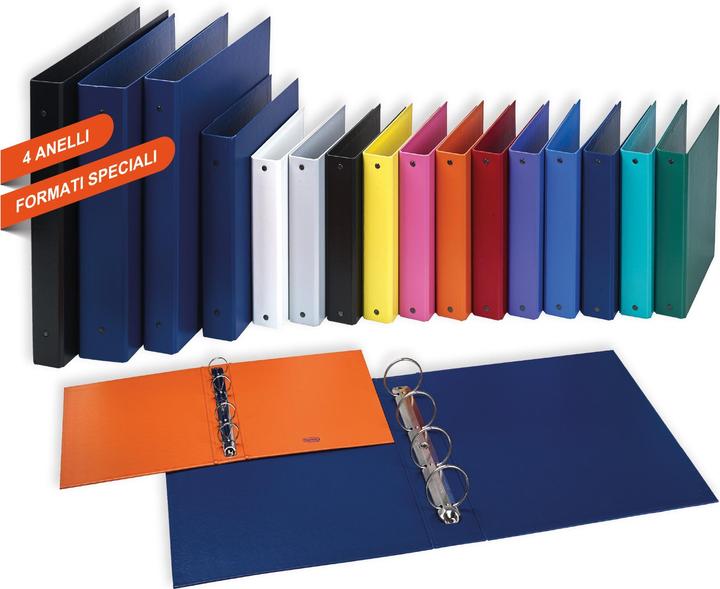 Produktbild Elba 100460404 Ringbuch A5 Rot (A5, 25 mm, 1 Stück)