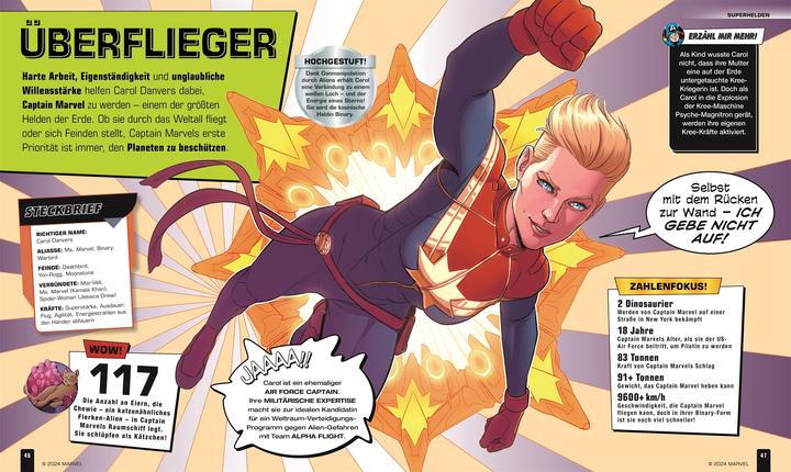 Productafbeelding Marvel Unglaubliche Rekorde (Duits, Sven Wilson, Bray Adam, Lorraine Cink, John Sazaklis, Melanie Scott, 2024)