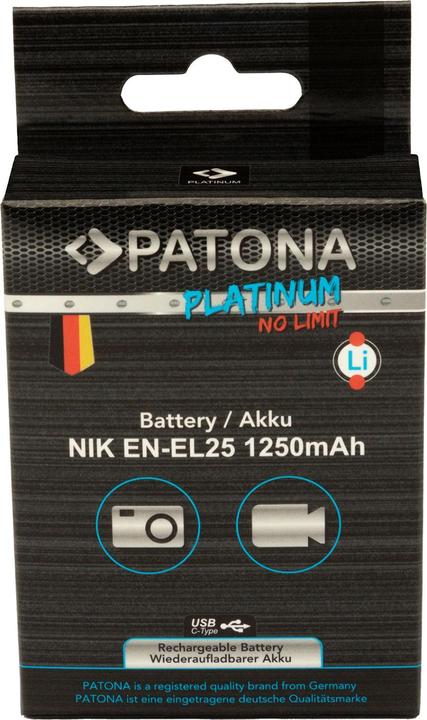 Produktbild Patona Platinum Akku für Nikon EN-EL25 (Akku)