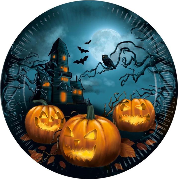 Immagine prodotto Fasnacht Piatto di Halloween (8 x)