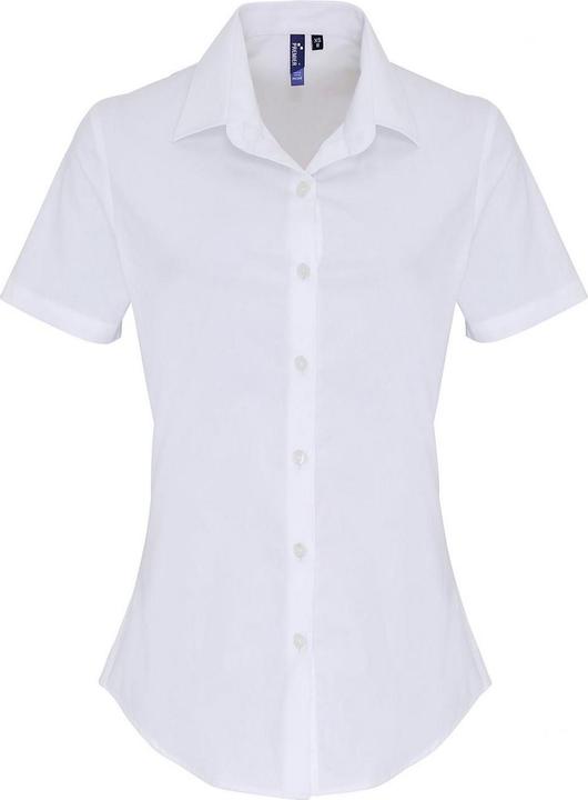 Image du produit Premier Womens/Ladies Chemise de cérémonie à manches courtes stretch (3XL)
