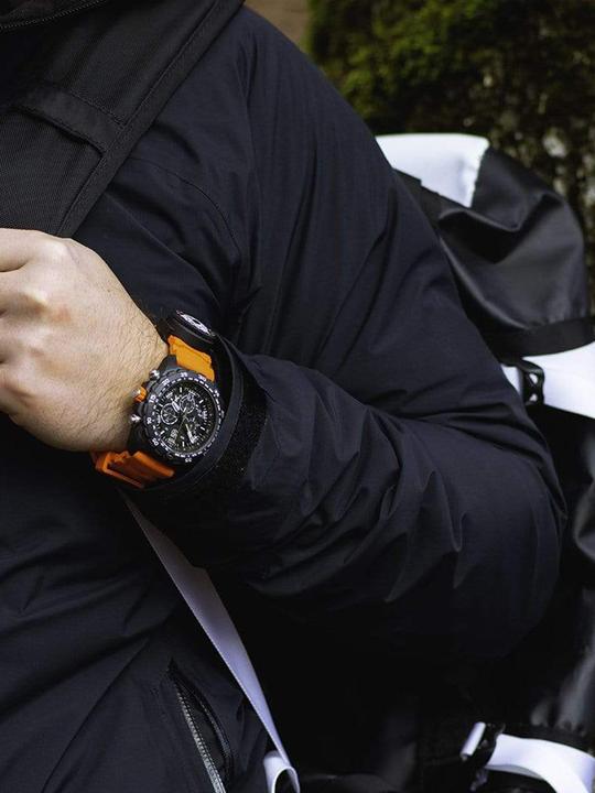 Actual product image Luminox Bear Grylls Survival Master 3740 Series (Swiss made, Chronograph, Analogue wristwatch, 45 mm)