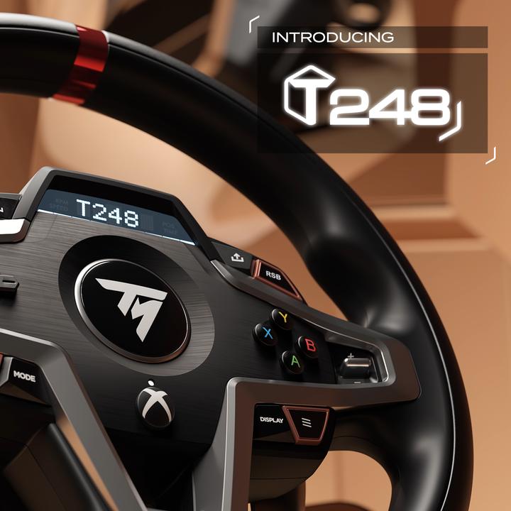 Actual product image Thrustmaster T248 Steering wheel | Xbox (Xbox Series X, Xbox One X, Xbox One S, Xbox Series S, PC)