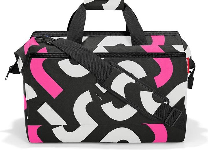Immagine prodotto reisenthel Allrounder L Pocket Bold Signature rosa - Borsa da medico versatile per i viaggi, il lavoro e la (Custodia)