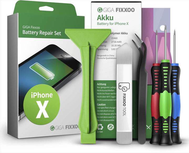 Produktbild Giga Fixxoo Reparaturset Akku