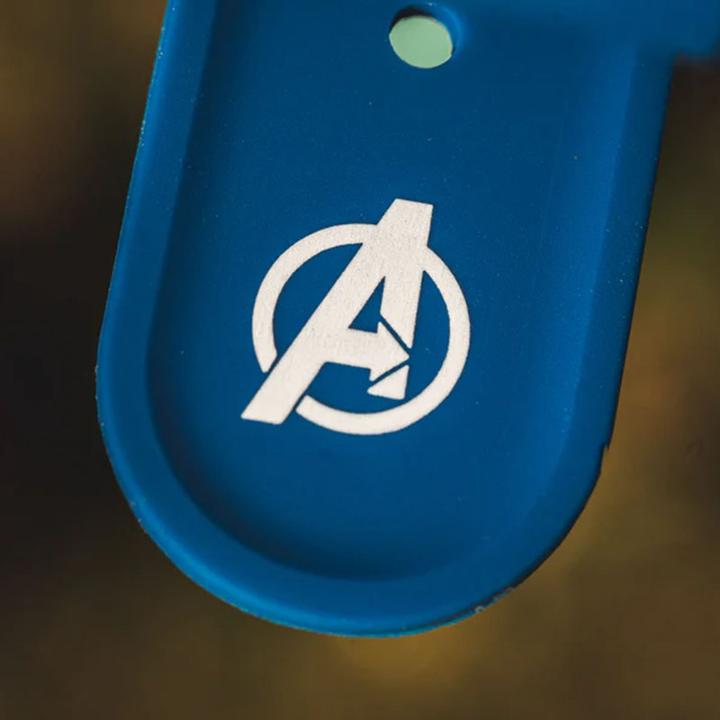 Produktbild Moby Fox Marvel bracelet pour smartwatch Insignia Collection: Captain America (Silikon)