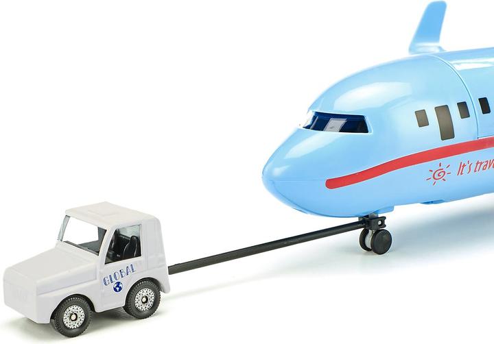 Actual product image Siku Commercial aircraft with accessories World, 395x385x117 mm, from 3+