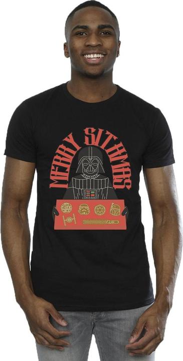 Immagine prodotto Star Wars Episode IV: A New Hope Merry Sithmas Maglietta Uomo (3XL)