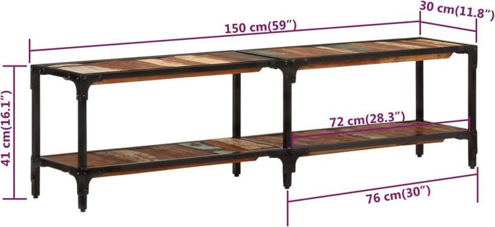 Actual product image VidaXL Ariella (150 x 30 x 41 cm)