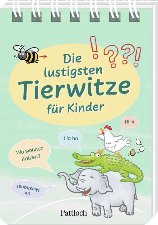 Produktbild Die lustigsten Tierwitze für Kinder (Deutsch, Jutta Wetzel, 2023)