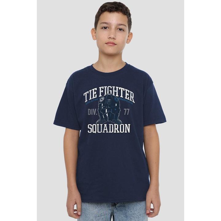 Actual product image Star Wars Childrens/Kids Tie Fighter Squadron T-Shirt (116)