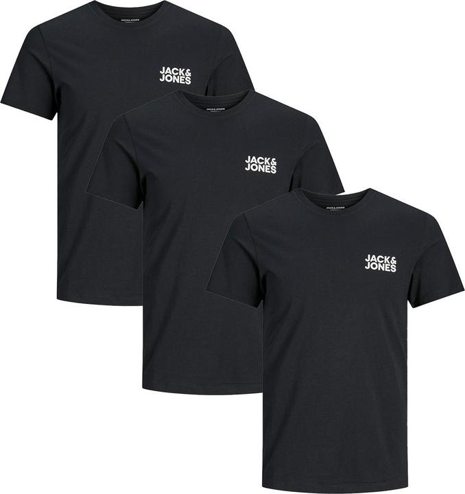 Produktbild Jack & Jones 3er Pack Corp T-Shirt (L)