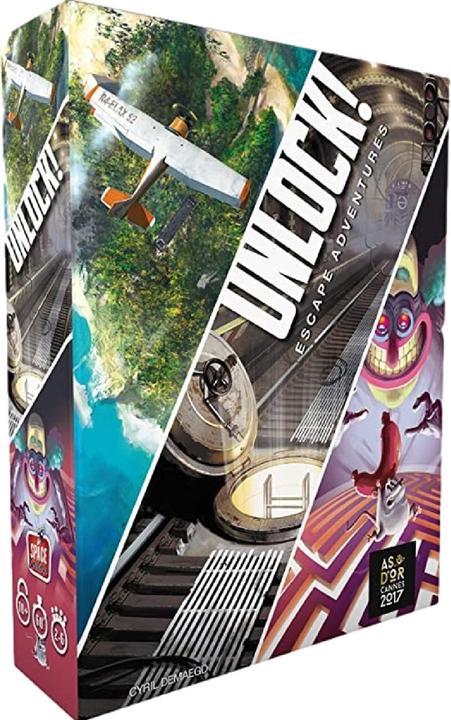 Actual product image Asmodée Unlock Escape Adventures (French)