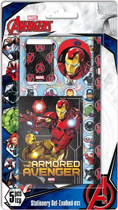 Image du produit Set de papier à lettres Avengers, 5 pcs. (5 pcs)