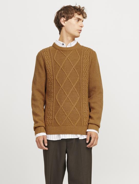 Jack & Jones Einfarbig Strickpullover Strickpullover