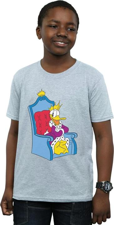 Actual product image Disney Boys Donald Duck King Donald T-Shirt (140, 146)